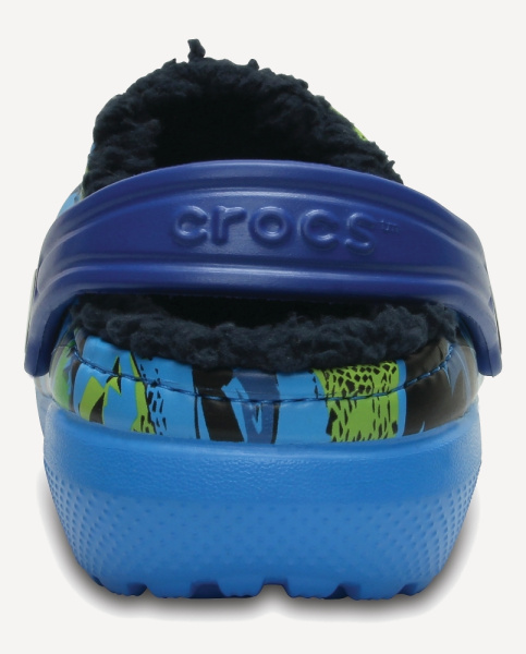 Сабо Classic Lined Graphic Clog K (J3 EU 34-35 СМ 21.7; Ocean/Navy)